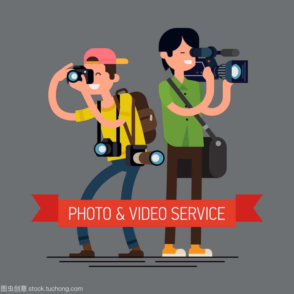 酷的攝影師與攝像師 捕捉瞬間，創(chuàng)造永恒